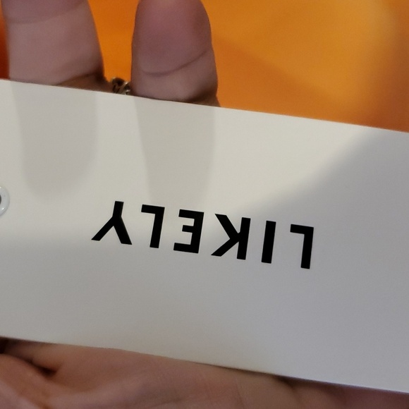 LIKELY Gonnella Dress In Birds Of Paradise Orange Size 14 NWT'S - Picture 10 of 14